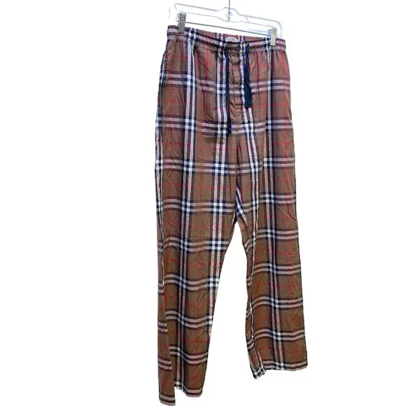 Men's Burberry Loungewear Plaid Pull On Pants M - Picture 6 of 9